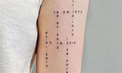 30 Best Birthdate Tattoo Ideas You Should Check